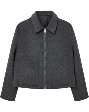 AllSaints Wool-Blend Seannah Jacket - Black