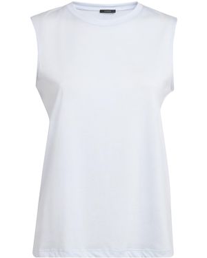 JOSEPH Cotton-Silk Tank Top - White