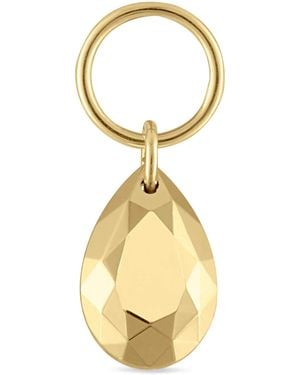 Maria Tash Faceted Pear Charm - Metallic