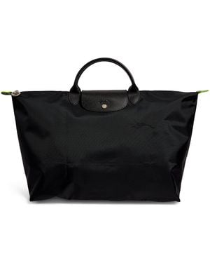 Longchamp Medium Le Pliage Travel Bag - Black