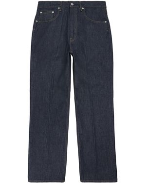 AURALEE Hard Twist Straight Jeans - Blue