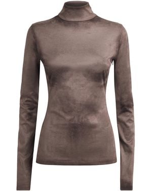 Acne Studios Trompe-L'Oeil Long-Sleeve T-Shirt - Brown