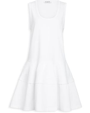 Alaïa Cotton Tank Mini Dress - White
