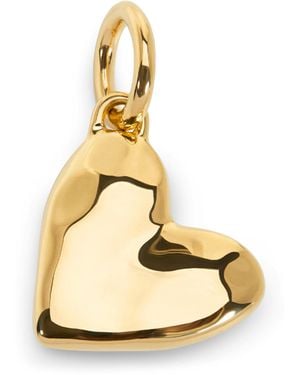 Monica Vinader Vermeil Heart Pendant - Metallic