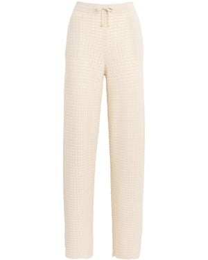 Eleventy Wool Knitted Trousers - Natural