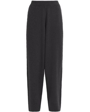 arch4 Cashmere Hayden Barrel Trousers - Black