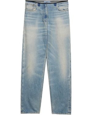 Prada Washed Slim Jeans - Blue