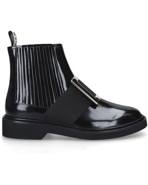 Roger Vivier Rangers Chelsea Boots - Black