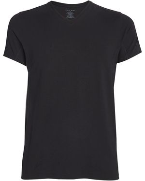 FALKE Cotton-Blend Daily Climate Control T-Shirt - Black