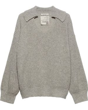 MAX&Co. Wool-Blend Oversized Jumper - Grey