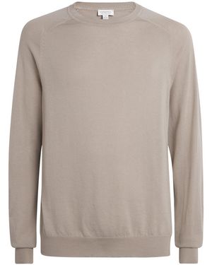 Sunspel Sea Island Cotton-Cashmere Jumper - Grey