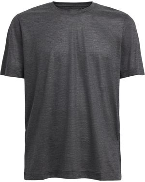 Marco Pescarolo Cashmere T-Shirt - Grey