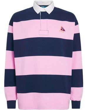 Polo Ralph Lauren Cotton Stripe Rugby Shirt - Blue