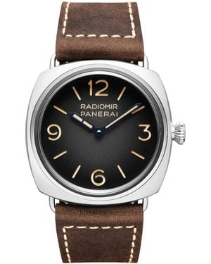Panerai Steel Radiomir Tre Giorni Watch - Grey