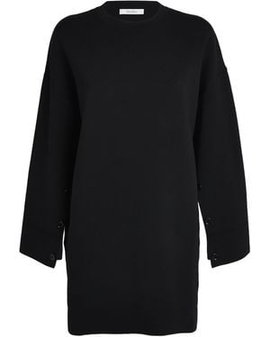 Max Mara Knitted Mini Dress - Black