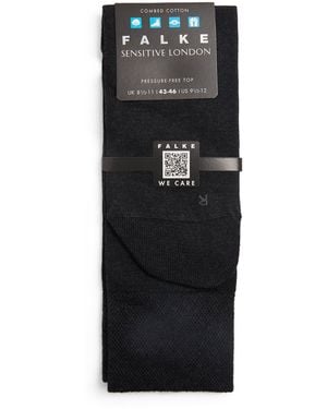 FALKE Sensitive London Socks - Black