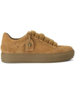 Kurt Geiger Suede Southbank Tag Sneakers - Brown