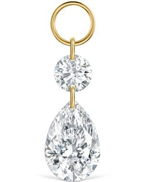 Maria Tash Grand Floating Double Diamond Single Earring - White