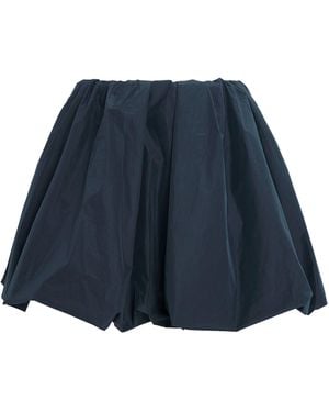 Issey Miyake Correlation Balloon Mini Skirt - Blue