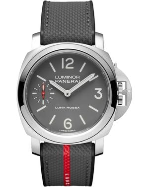 Panerai Stainless Steel Luminor Tre Giorni Luna Rossa Watch - Grey