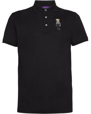 Ralph Lauren Polo Bear Polo Shirt - Black
