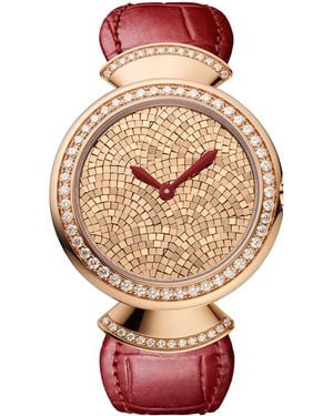 BVLGARI Rose And Diamond Divas' Dream Watch - Multicolour
