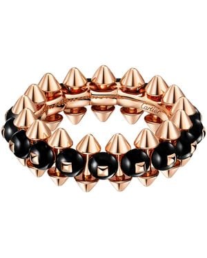 Cartier And Onyx Clash De Ring - Brown