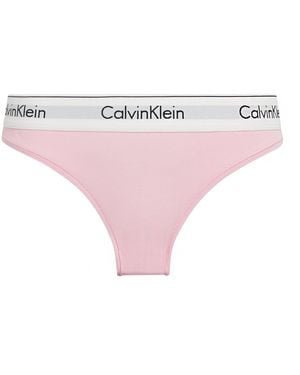 Calvin Klein Modern Cotton Logo Bikini Briefs - Pink