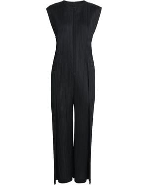 Pleats Please Issey Miyake Thicker Bottoms 1 Jumpsuit - Black