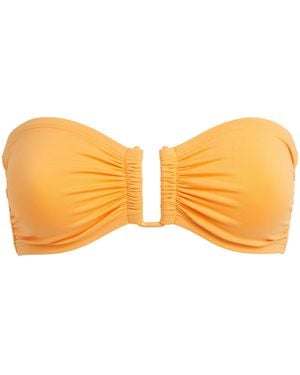 Eres Show Bandeau Bikini Top - Orange