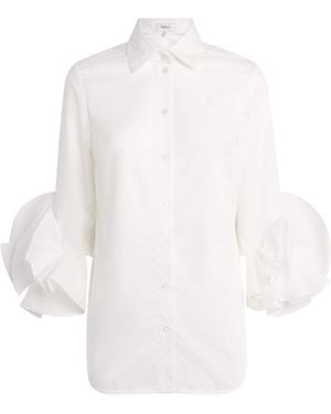 Safiyaa Cotton Joanne Shirt - White