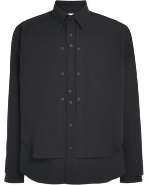 Craig Green Cotton Panelled Shirt - Black