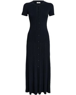 Sandro Knit Maxi Dress - Black
