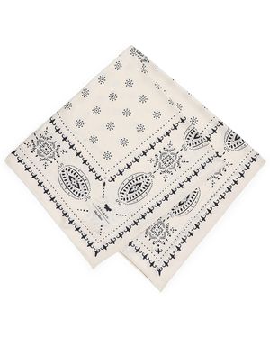 Weekend by Maxmara Silk Bandana Print Square Scarf - Metallic
