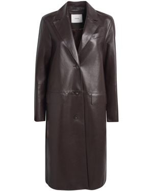 JOSEPH Nappa Vittoria Trench Coat - Brown