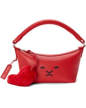 Loewe Leather Cala 180 Top-Handle Bag - Red