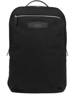 Smythson Canvas Norton Backpack - Black
