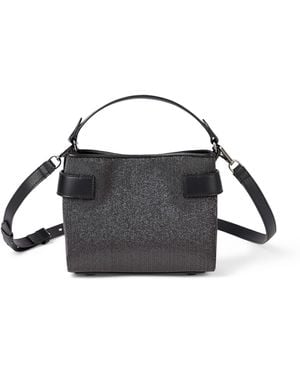 Brunello Cucinelli Small Monili Essence Top-Handle Bag - Black