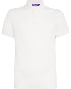 Ralph Lauren Cotton Piqué Polo Shirt - White