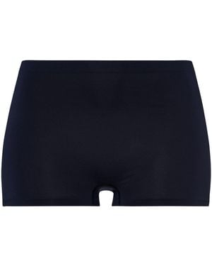 Hanro Touch Feeling Boy Shorts - Blue