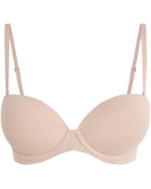 Calvin Klein Strapless Push-Up Bra - Natural