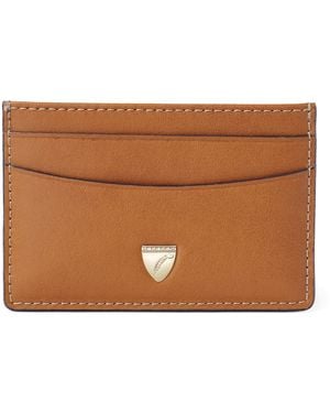 Aspinal of London Slim Card Holder - Brown