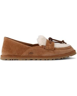 UGG Suede Zora Loafers - Brown