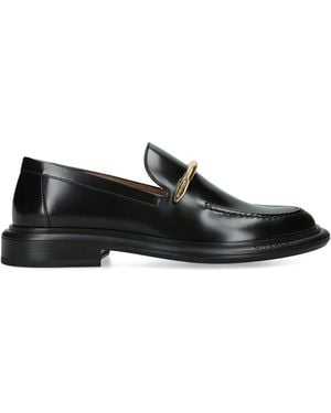 Givenchy Leather Pinch Loafers - Black