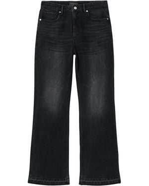 AllSaints Fable Mid-Rise Bootcut Jeans - Blue