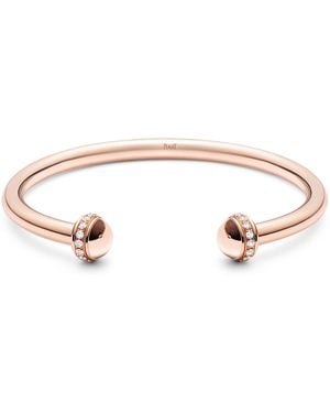 Piaget Rose And Diamond Possession Open Bangle - Metallic