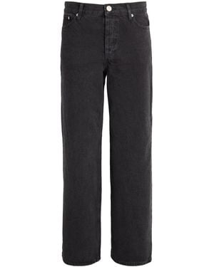 By Malene Birger Organic Denim Wide-Leg Vinola Jeans - Black