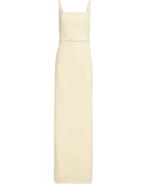 Safiyaa Sleeveless Monica Gown - White
