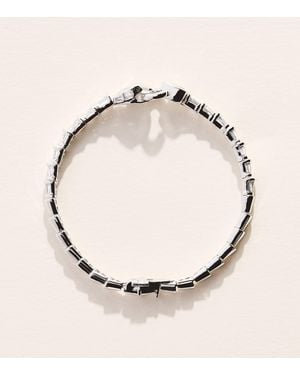 SHAY Diamond And Garnet Serpentine Bracelet - Metallic