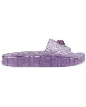 Kurt Geiger Jelly Meena Slides - Purple